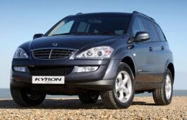 ssangyong kyron Facelift