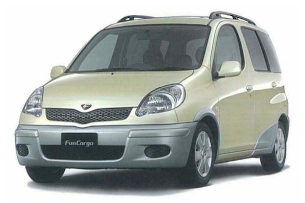 toyota fun-cargo NCP20 Facelift